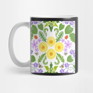 Dandelion flowers pattern Mug